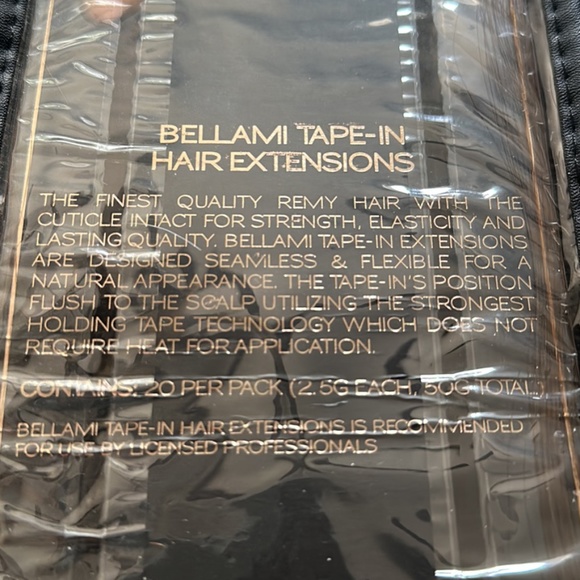 Bellami Tape-in Hair Extensions - 20”, Colour #4 - Picture 3 of 3